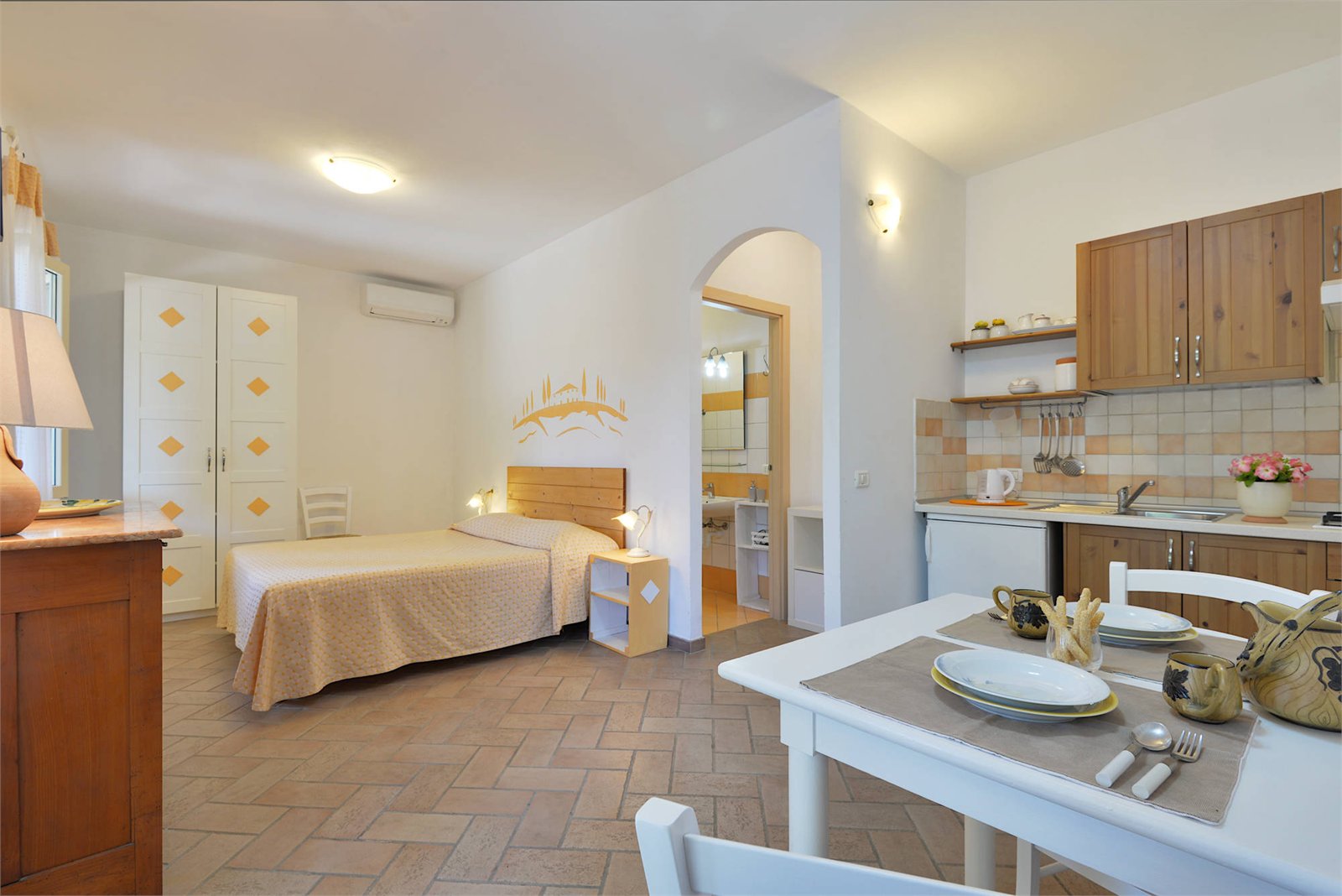Ciliegio 2 – Studio for 3 with Patio, Criage Marina di Campo - photo 1