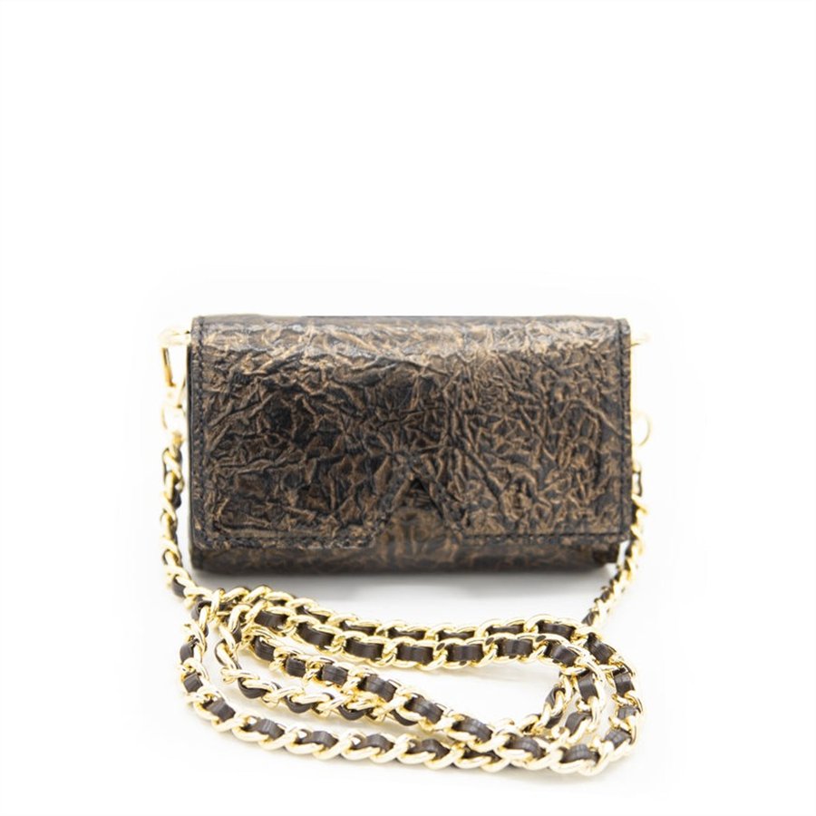 Ary Bag - Pelle Ovina Marrone - AETALIA