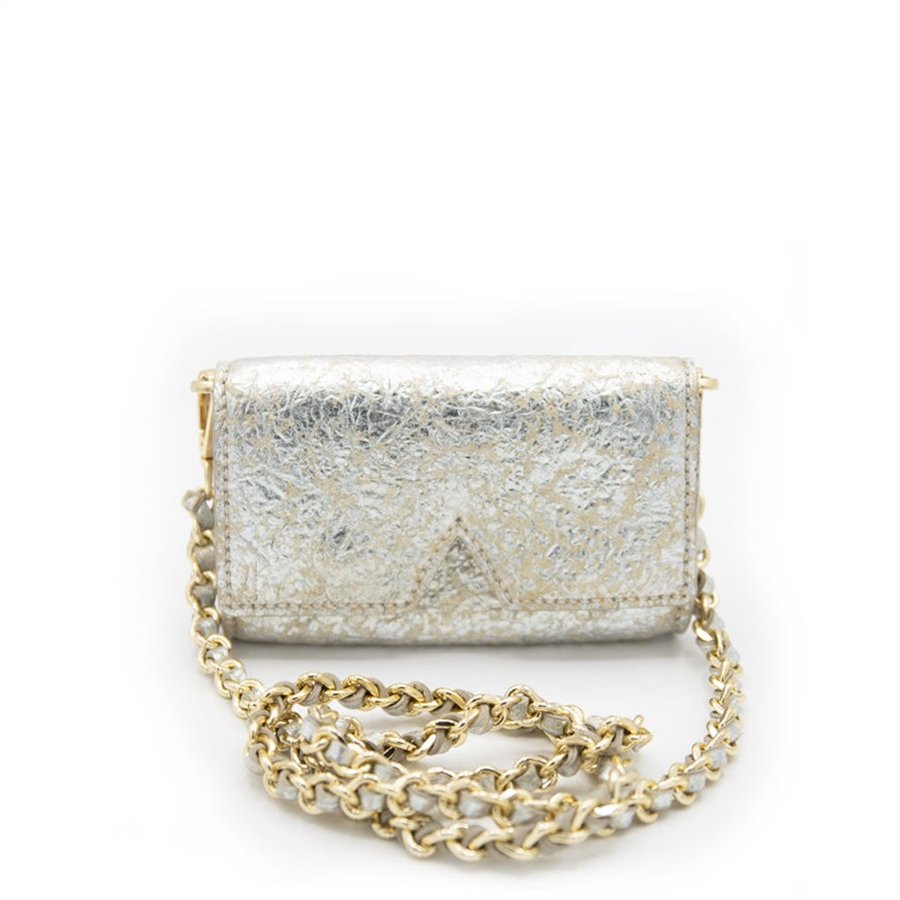 Ary Bag - Pelle Ovina Argento - AETALIA