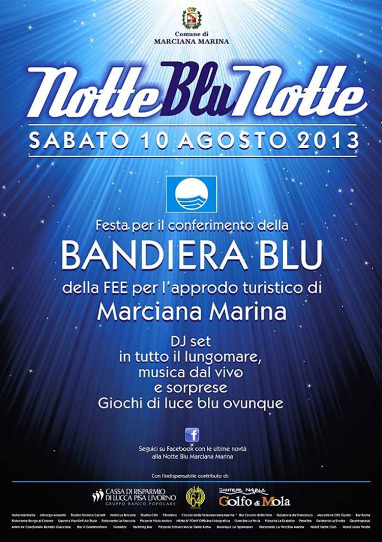 Blue Night in Marciana Marina
