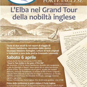 Elba island. Strong English. Elba two centuries ago in the Grand Tour of the English nobility