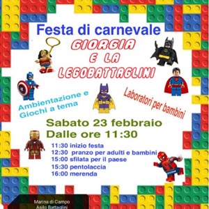 Festa di Carnevale - GIORGIA E LA LEGOBATTAGLINI