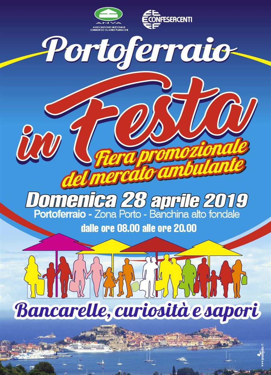Portoferraio in celebration
