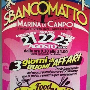 SbancoMatto a Marina di Campo - 3 Giorni di Buoni Affari