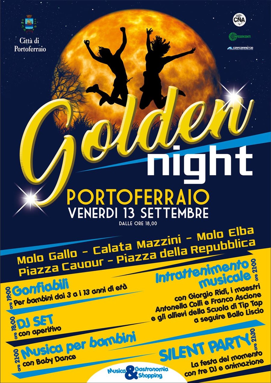 GOLDEN NIGHT in Portoferraio
