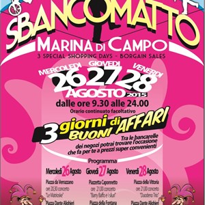 SBANCOMATTO a Marina di Campo