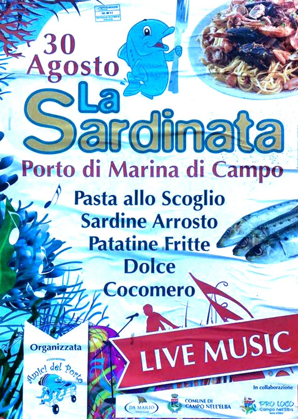 Sardinata in Marina di Campo