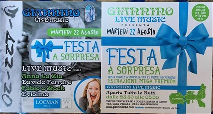 Nuovo evento