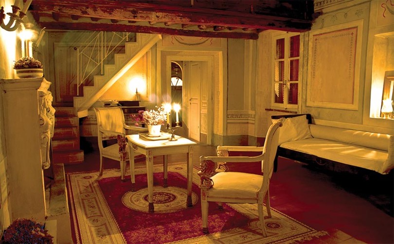 Napoleone in the Casetta Drouot in Poggio