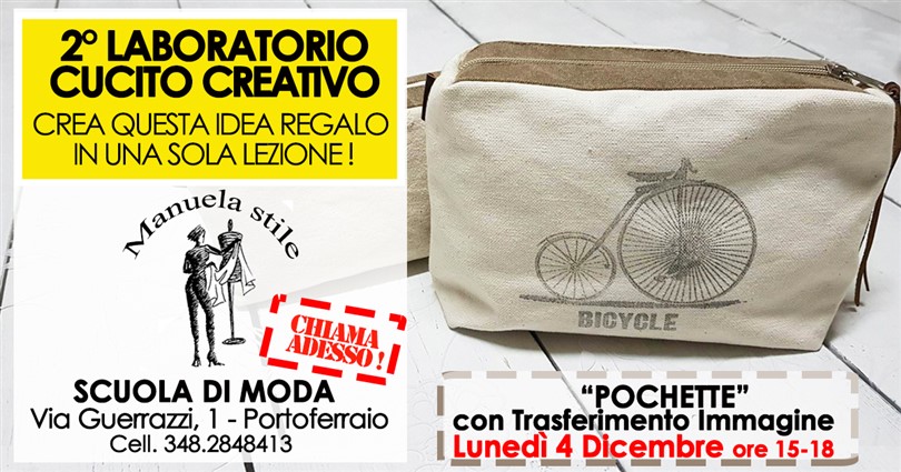 2° LAB OF CREATIVE CUTTING  - POCHETTE