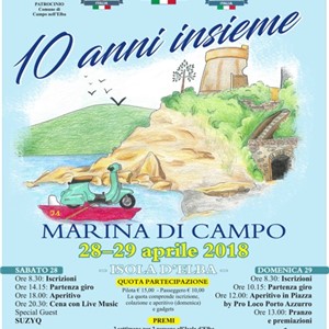 VESPA CLUB RUN - 10 years together