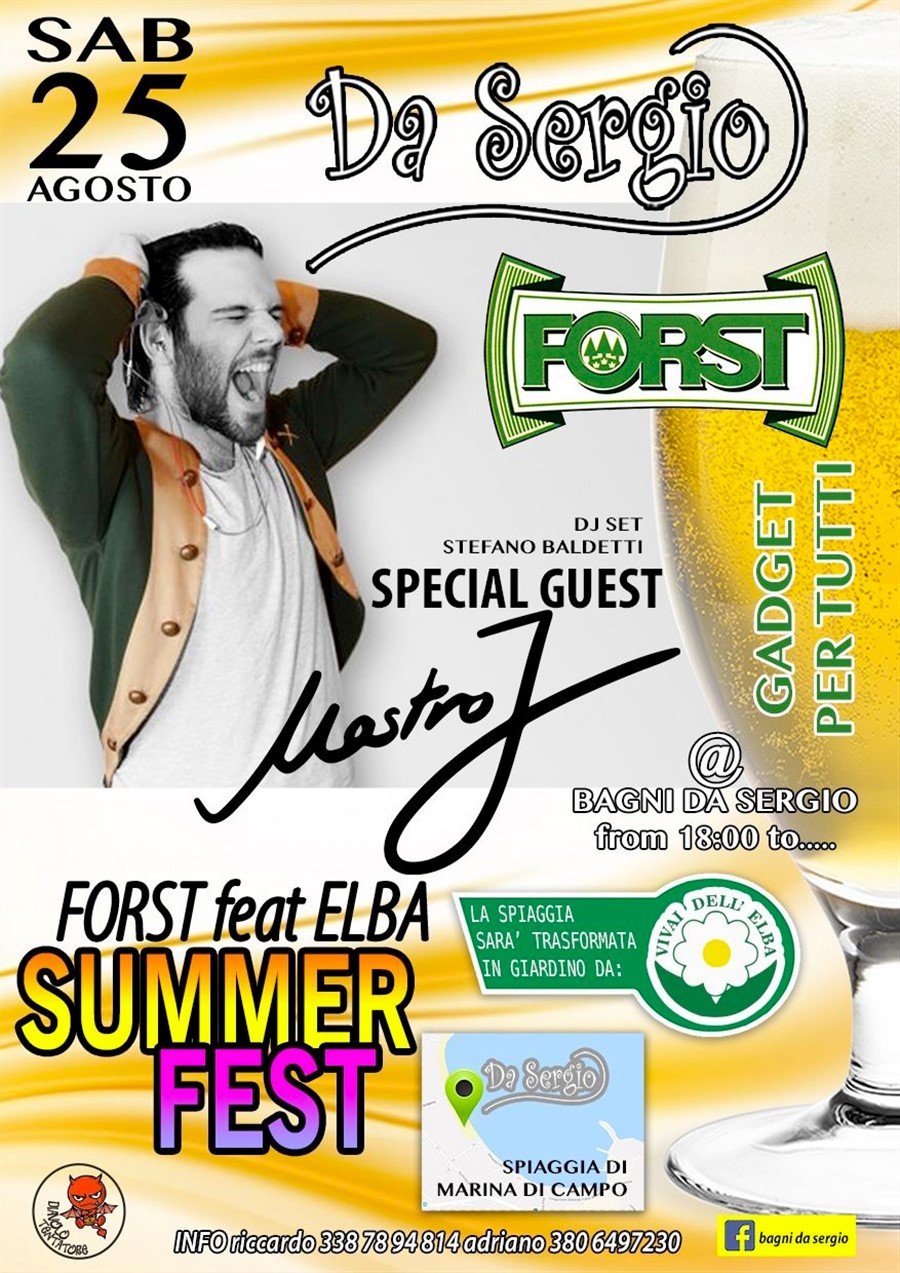 SUMMER FEST FORST feat ELBA da Sergio