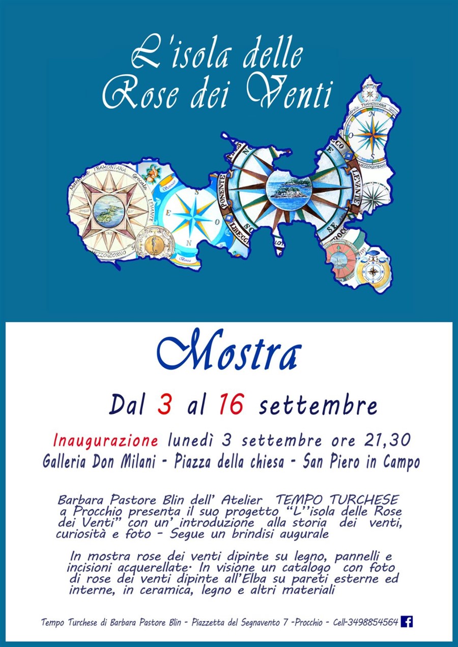 L'ISOLA DELLE ROSE DEI VENTI - MOSTRA