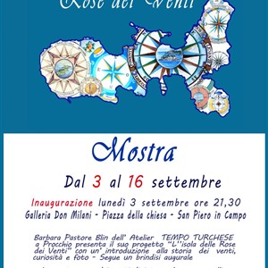 L'ISOLA DELLE ROSE DEI VENTI - MOSTRA