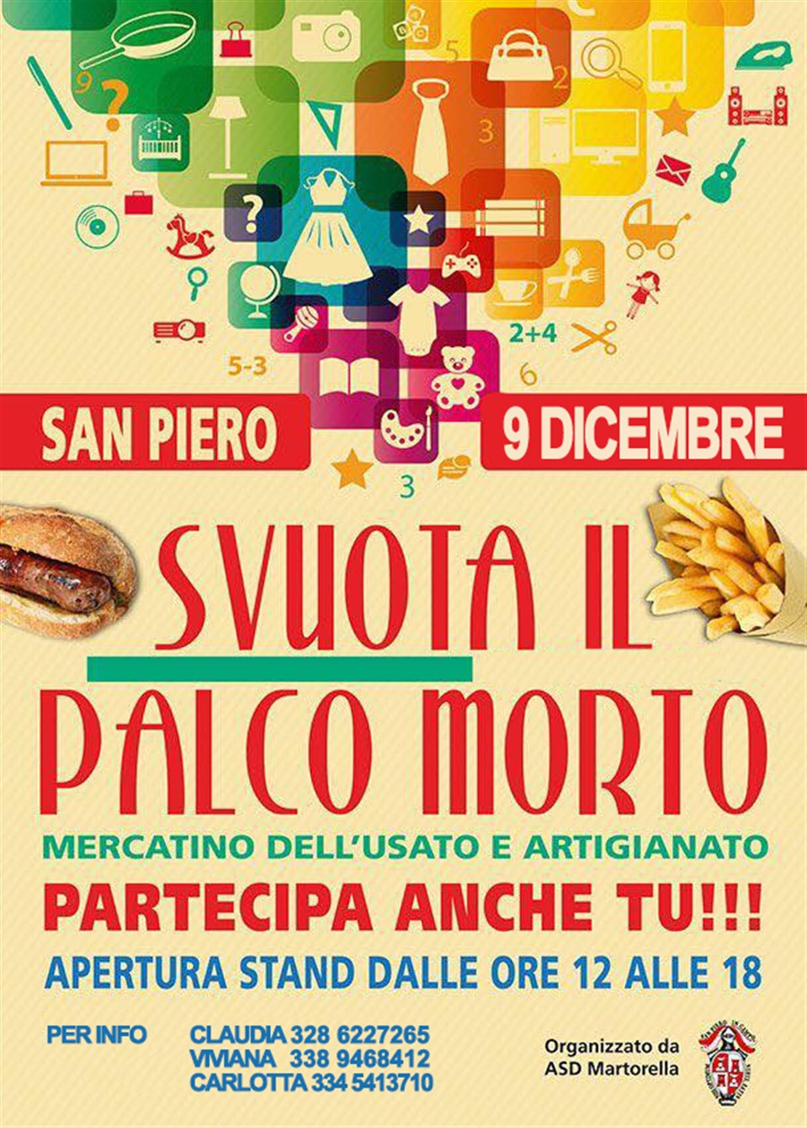 SVUOTA IL PALCO MORTO - Flea market and crafts