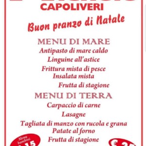 PRANZO DI NATALE a Capoliveri da MICHELE!