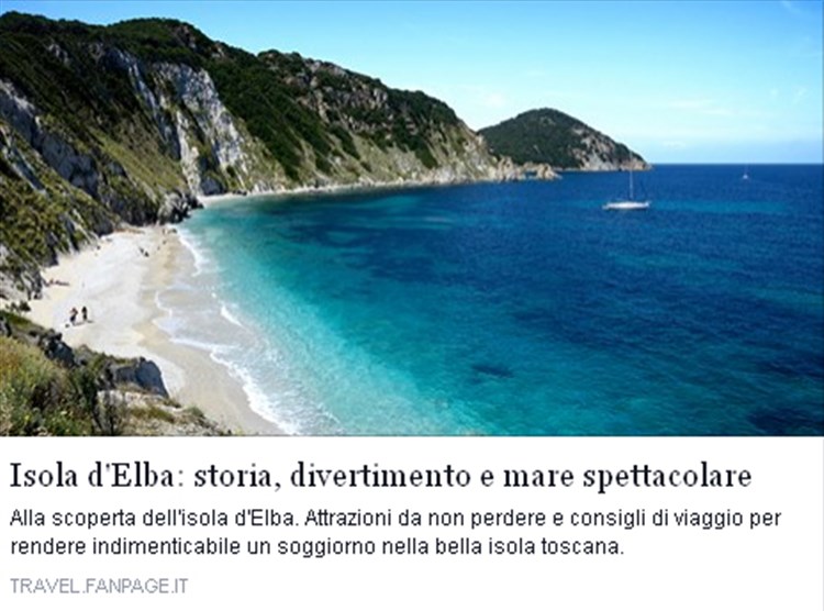 Grazie ad ELBAMYLOVE l'Isola d'Elba è su TRAVEL.FANPAGE.IT