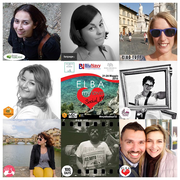 ELBAMYLOVE.com Social Media Tour… ecco il “Dream Team” dei partecipanti