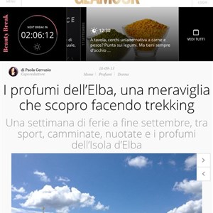 Elba, un'Isola 'Glam'! Con Acqua dell'Elba, Glamour.it racconterà dell'Elba fino a Natale.