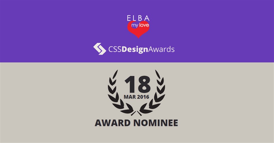 Nomination aux CSS Design Awards