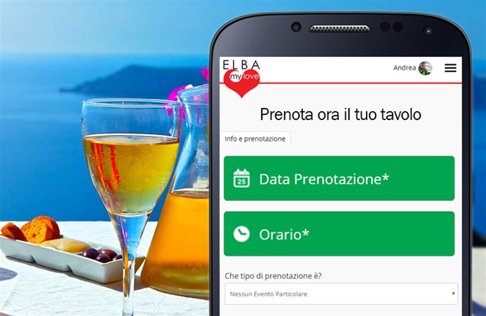Prenota il tuo Ristorante all'Elba con un click dal tuo smartphone!
