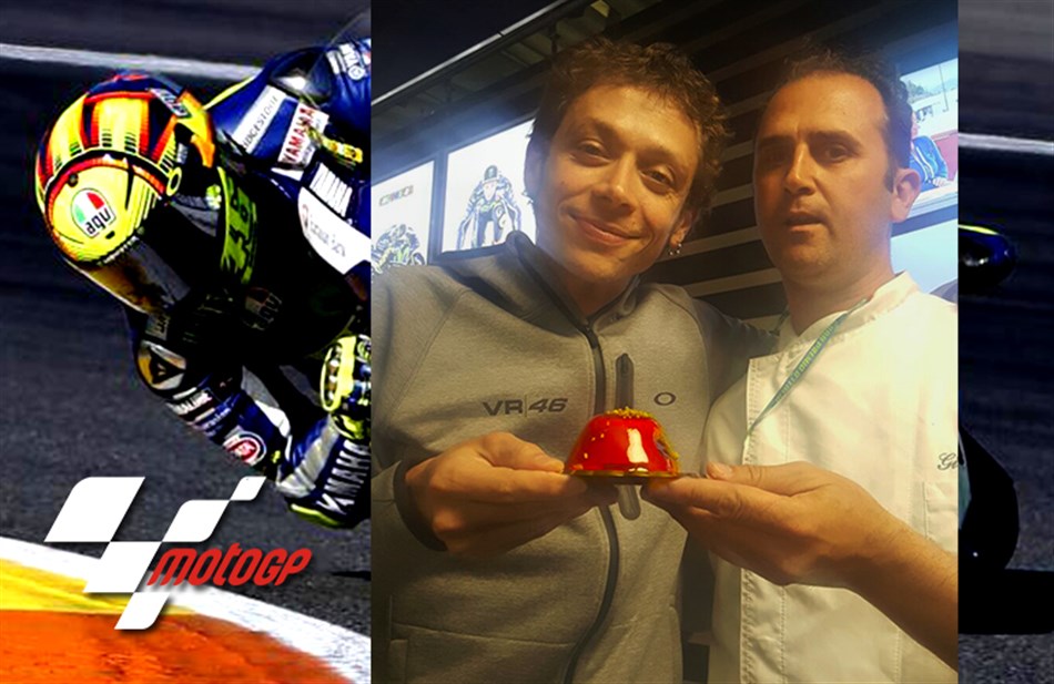 Ghibli hat das Barcelona MotoGP mit Valentino Rossi mit seinen Symphonien