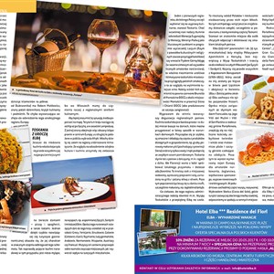 ELBAnewsLETTER - I PIATTI DELLA CUCINA ELBANA SULLA RIVISTA 'ALL INCLUSIVE'