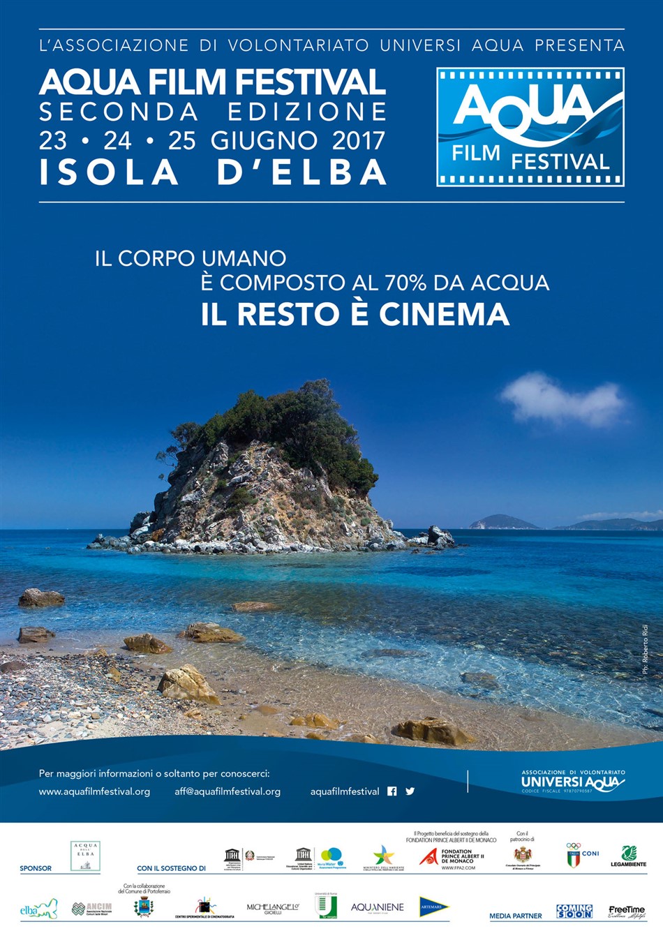 AQUA FILM FESTIVAL : ISOLA D’ELBA 23-25 GIUGNO - DIVERTIMENTO E PREMI PER PARTECIPANTI E PUBBLICO!!!