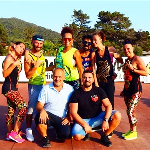 GREAT SUCCESS for the eagerly awaited 1st ZUMBA Super Masterclass on the Island of Elba