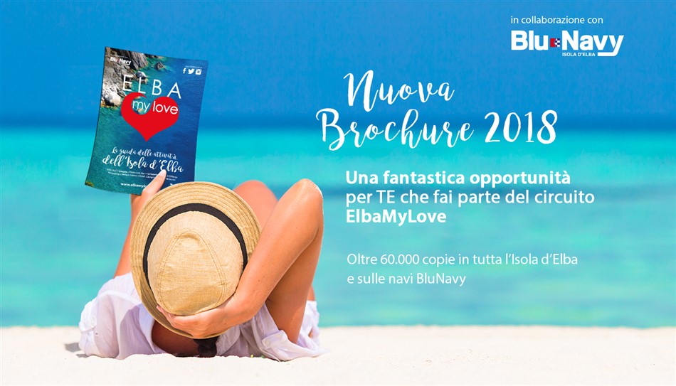 Cerca il cuore rosso della nuova Brochure ElbaMyLove !