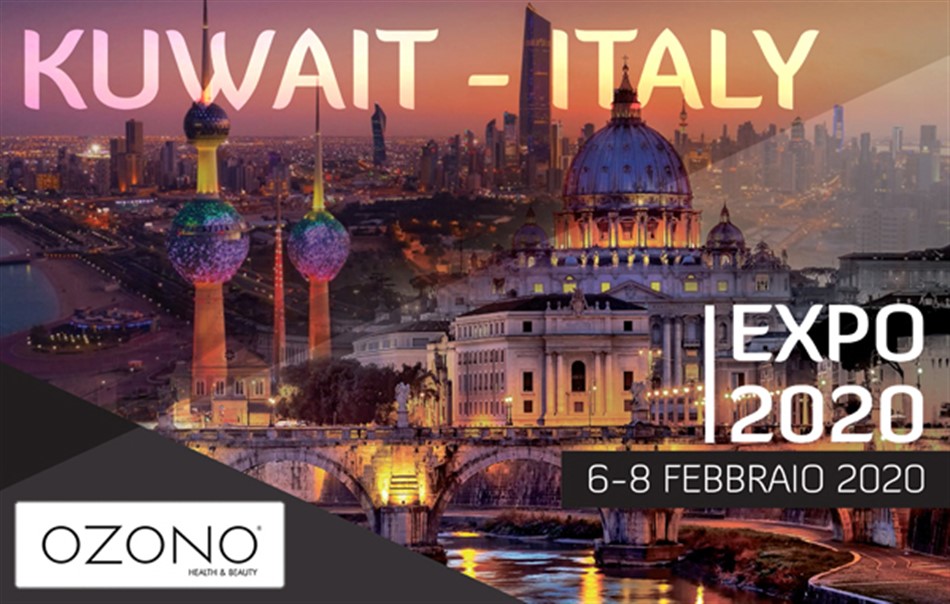 OZONO Health & Beauty among the Italian excellences present in Kuwait at EXPO 2020