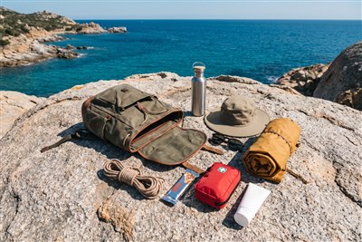 What to pack for a hike on Elba Island